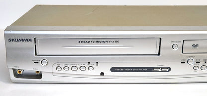 Sylvania DVC845E VCR/DVD Player Combo - Left