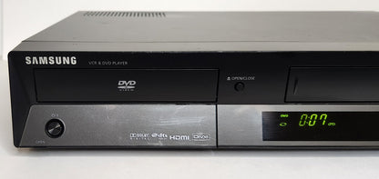 Samsung DVD-V9700 VCR/DVD Player Combo with HDMI - Left