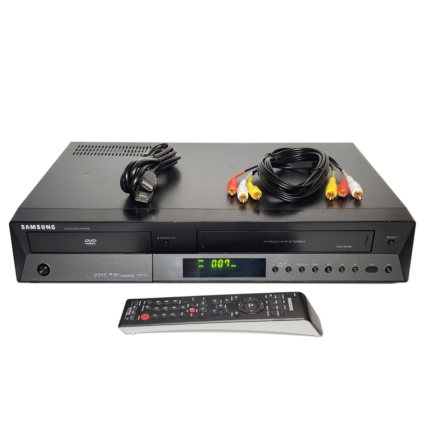 Samsung DVD-V9700 VCR/DVD Player Combo with HDMI