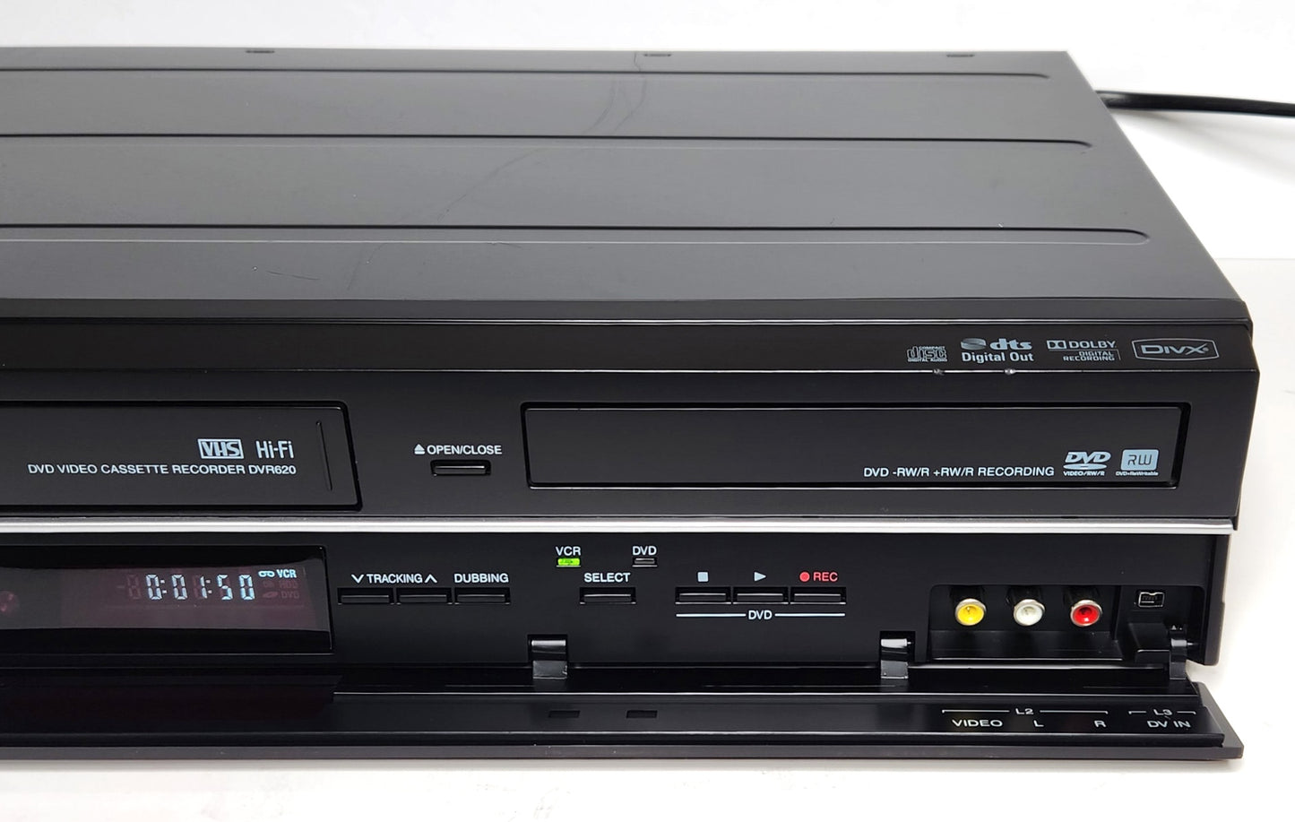 Toshiba DVR620KU VCR/DVD Recorder Combo with HDMI - Right