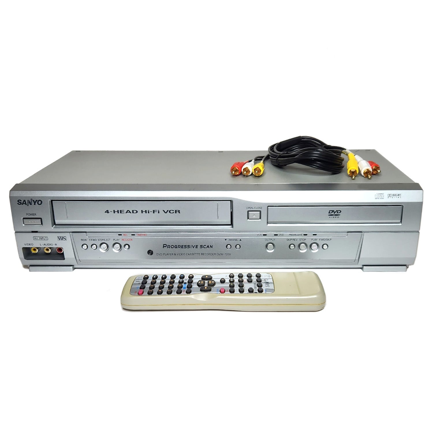 Sanyo DVW-7200 VCR/DVD Player Combo