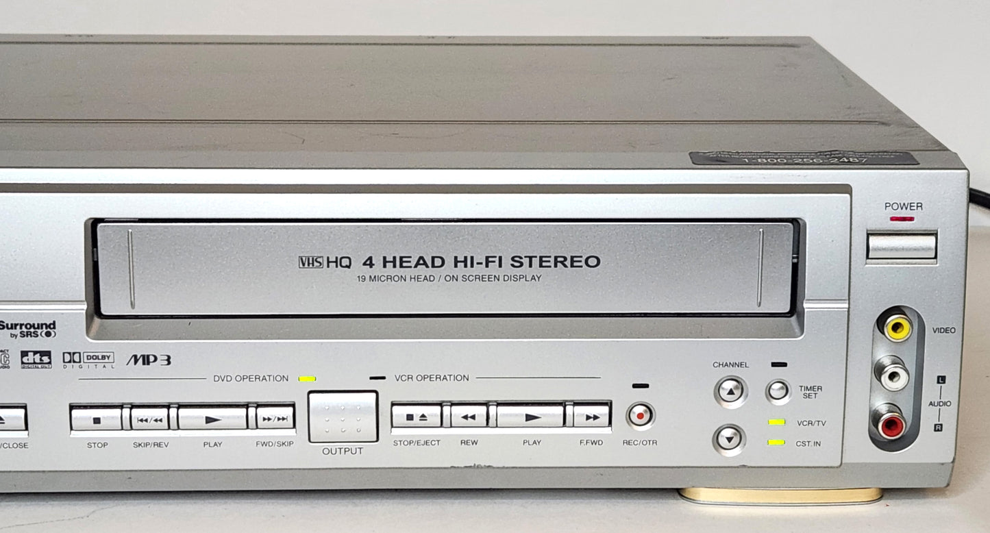 Emerson EWD2202 VCR/DVD Player Combo - Right