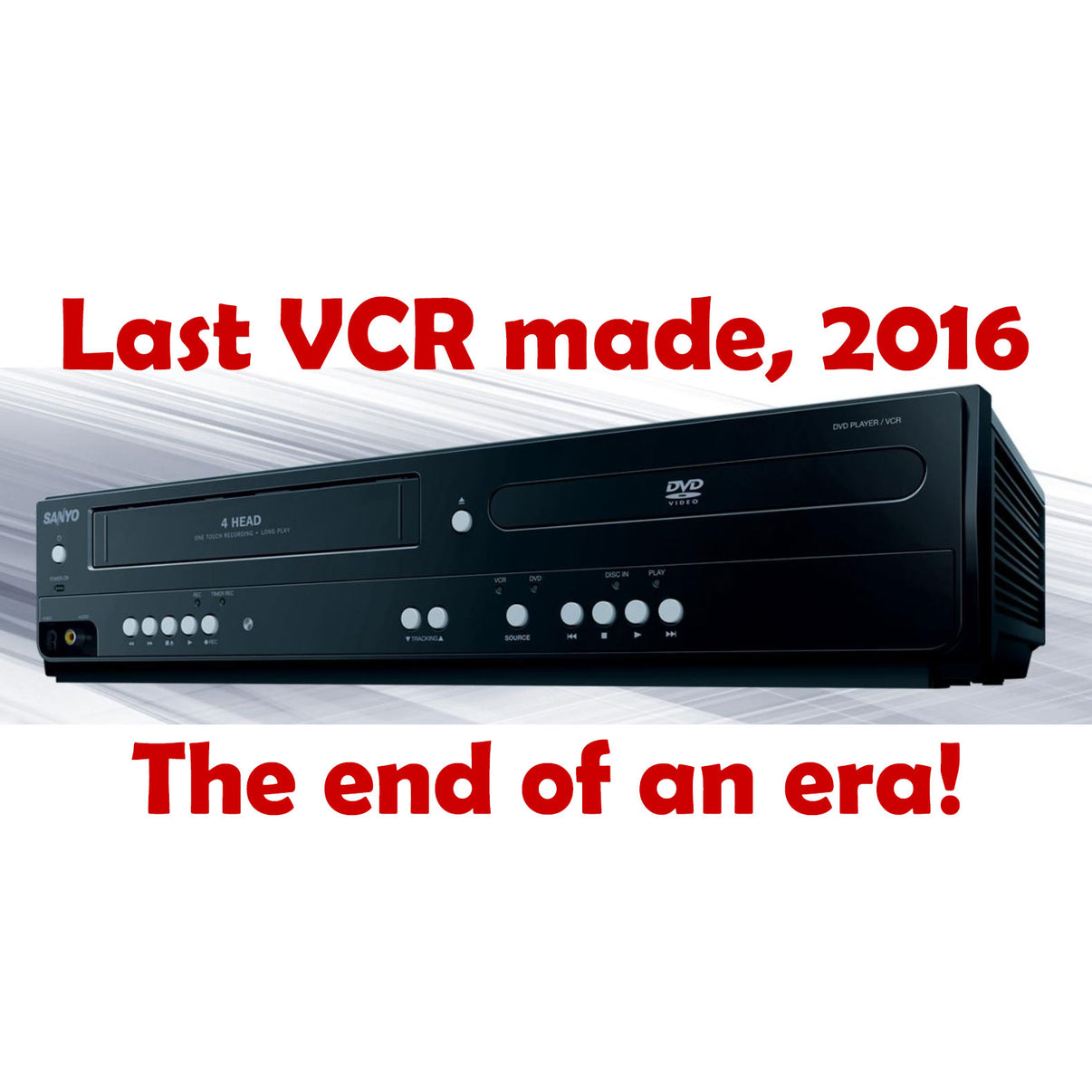 Sanyo FWDV225F VHS VCR/DVD Player Combo