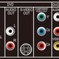 Sylvania SRDD495 VCR/DVD Player Combo - Connections Diagram