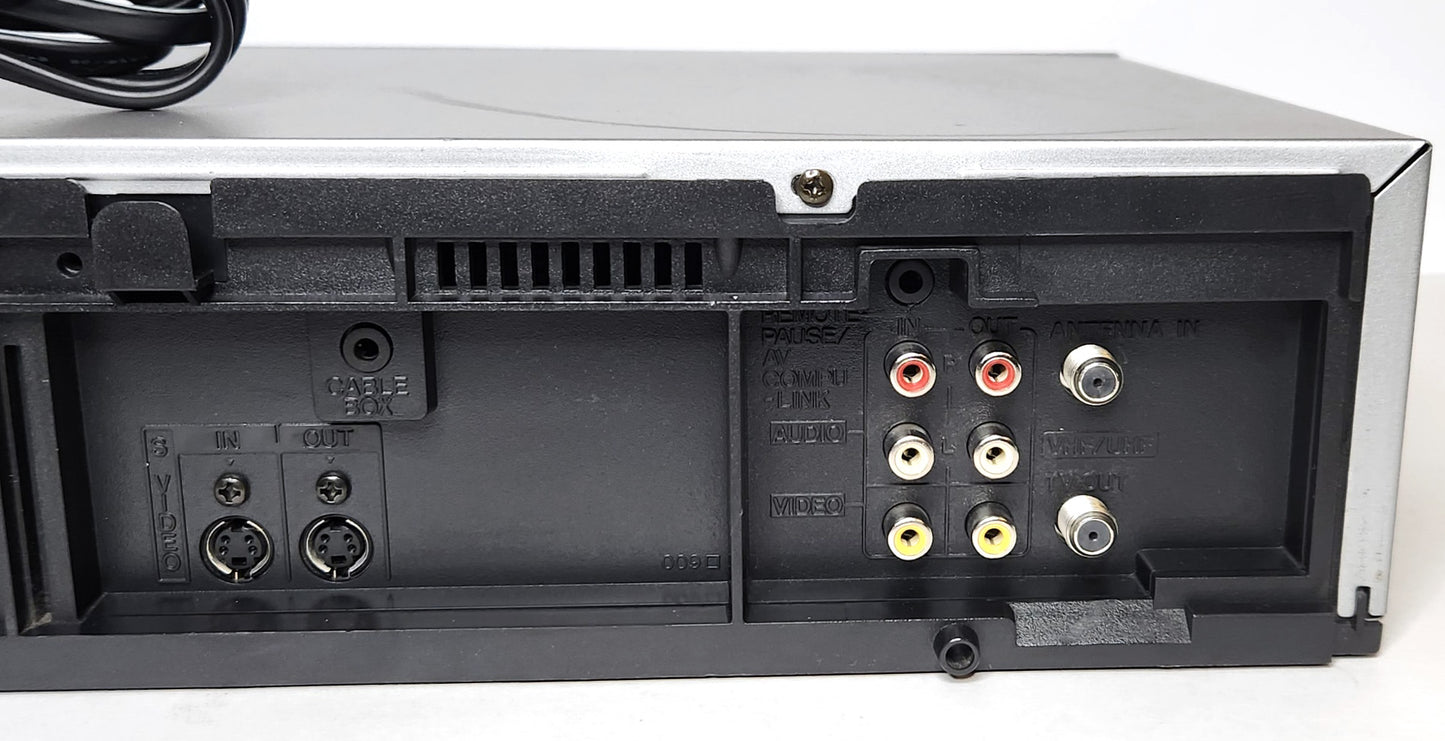 JVC HR-S3910U VCR, 4-Head Hi-Fi Stereo, Super VHS - Connections