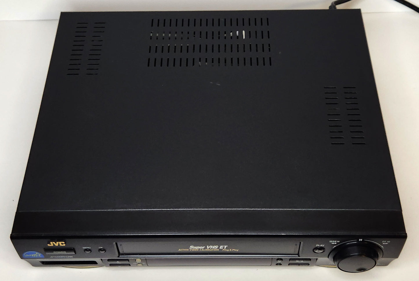 JVC HR-S4600U VCR, 4-Head Hi-Fi Stereo, Super VHS - Top