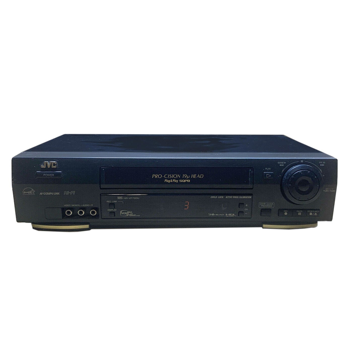 JVC HR-VP793U VCR, 4-Head Hi-Fi Stereo