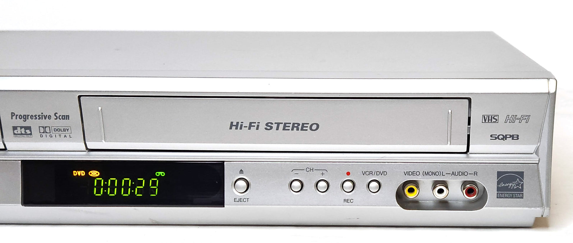 JVC HR-XVC19SU VCR/DVD Player Combo - Right