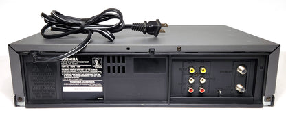 Toshiba M-624 VCR, 4-Head Hi-Fi Stereo - Rear