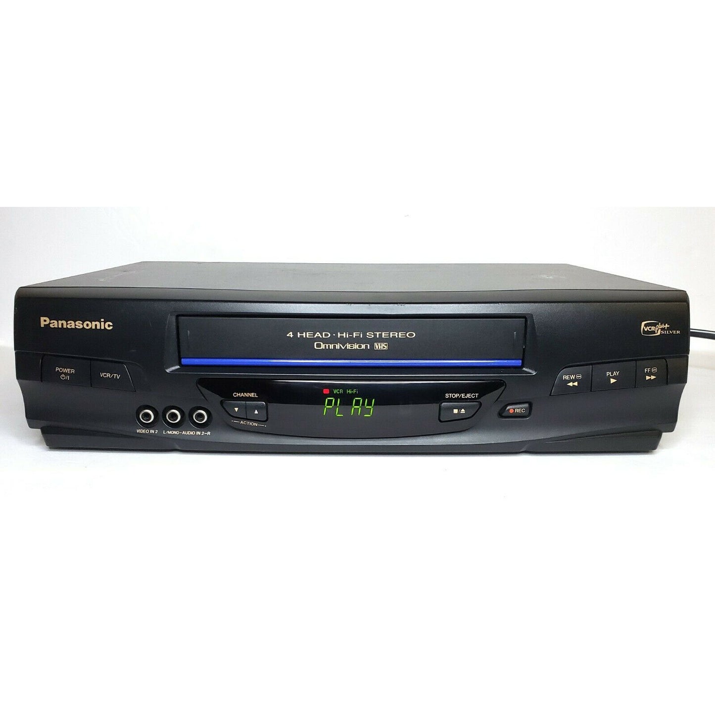 Panasonic PV-V4540 Omnivision VCR, 4-Head Hi-Fi Stereo - Front