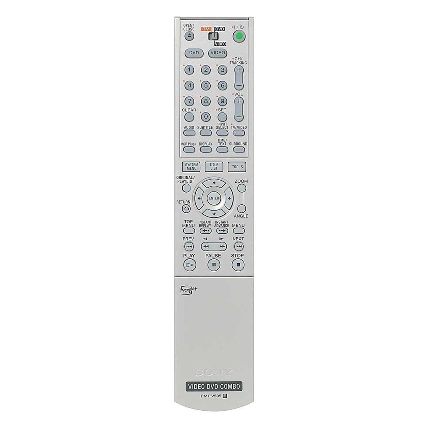 Sony RDR-VX500 VCR/DVD Recorder Combo - Remote Control