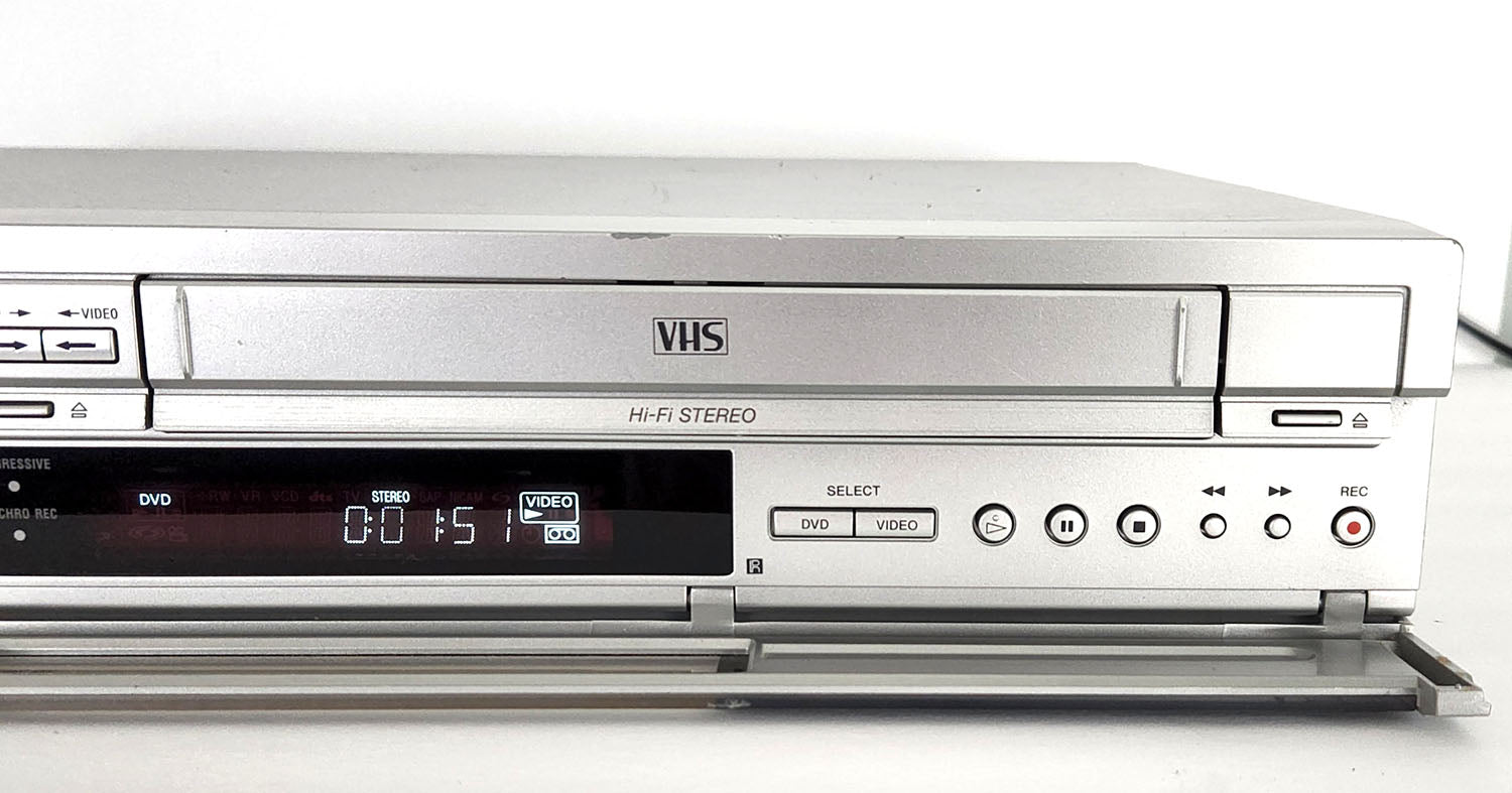Sony RDR-VX500 VCR/DVD Recorder Combo - Right