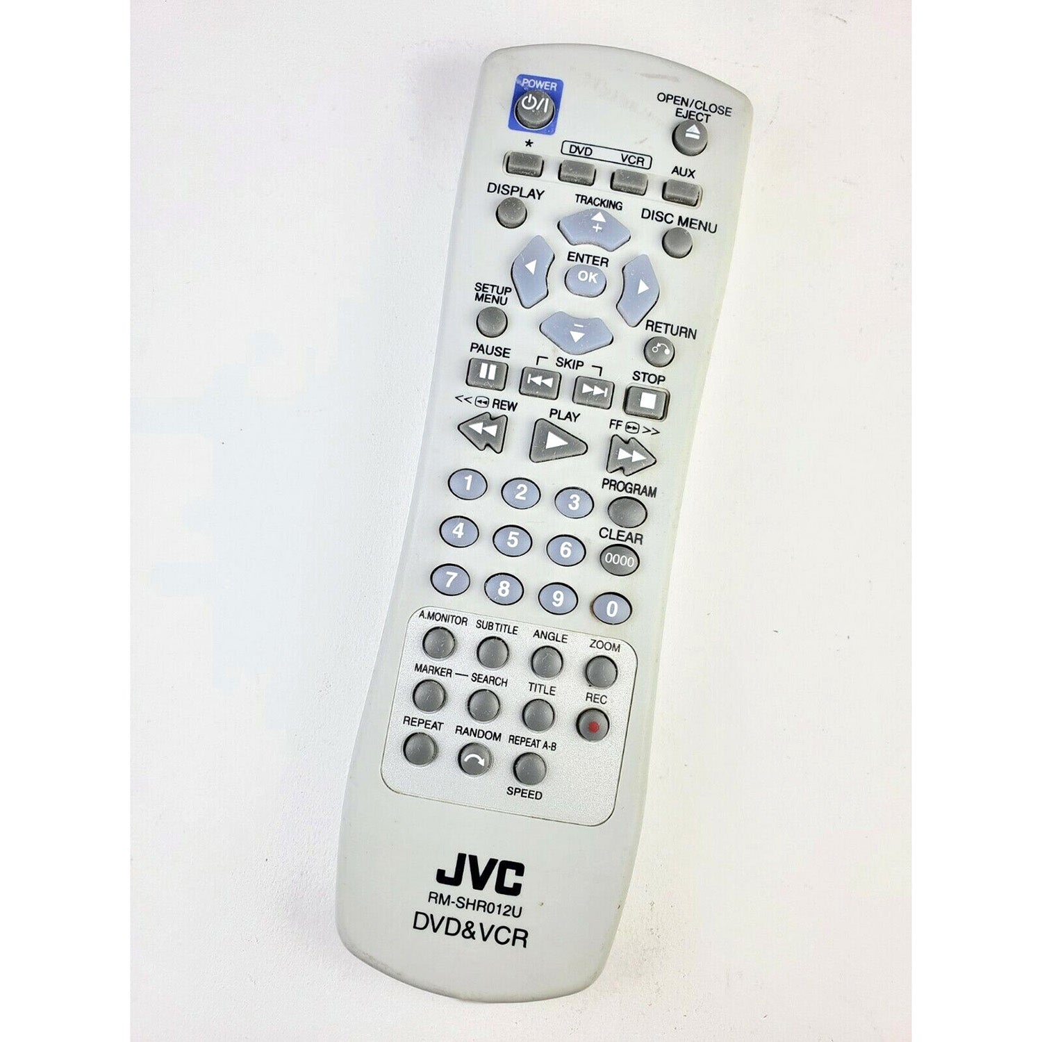 JVC HR-XVC14BU VCR/DVD Player Combo - Remote Control