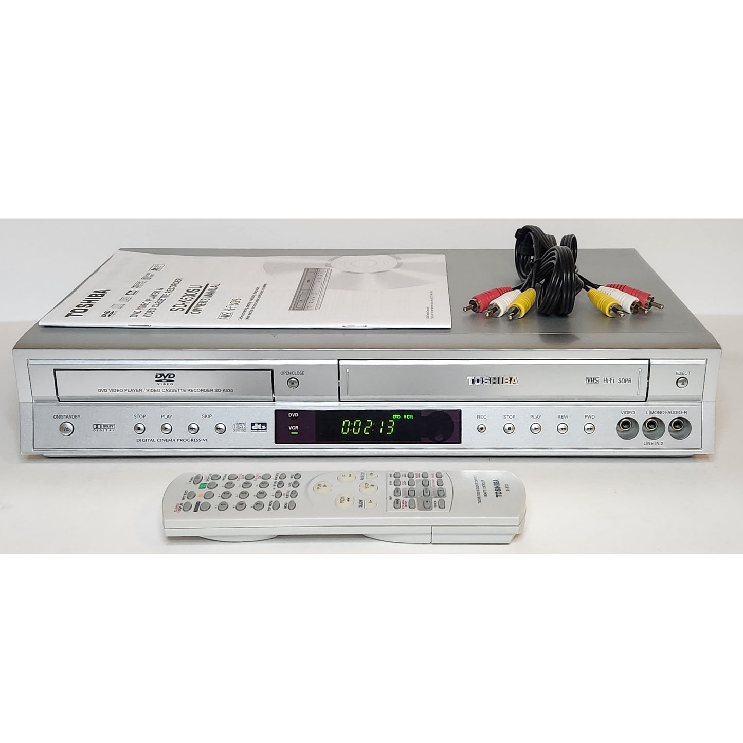 Toshiba SD-K530SU VCR/DVD Player Combo