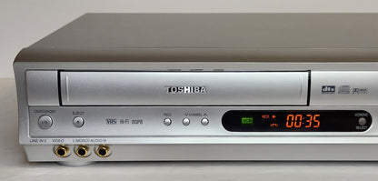 Toshiba SD-V291U VCR/DVD Player Combo - Left