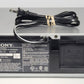 Sony SLV-D100 VCR/DVD Player Combo - Back