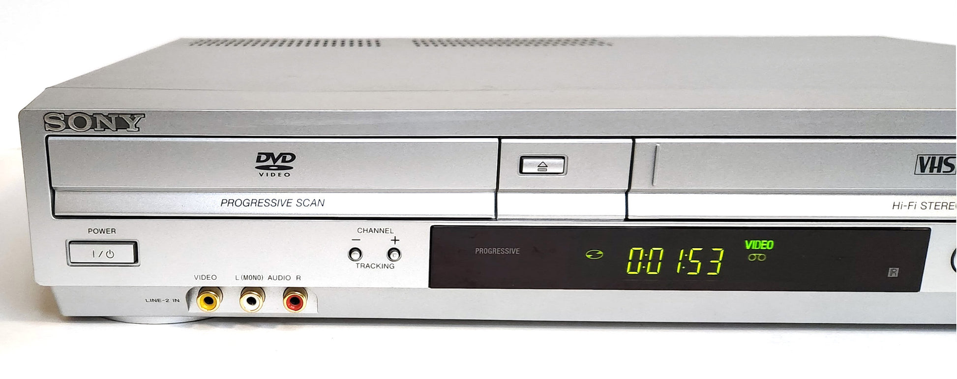 Sony SLV-D271P VCR/DVD Player Combo - Left