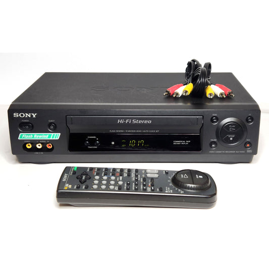 Sony SLV-N500 VCR, 4-Head Hi-Fi Stereo