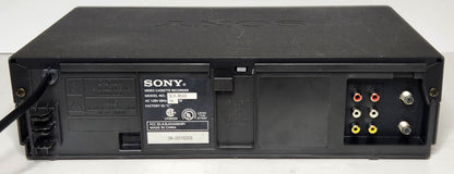 Sony SLV-N500 VCR, 4-Head Hi-Fi Stereo - Back