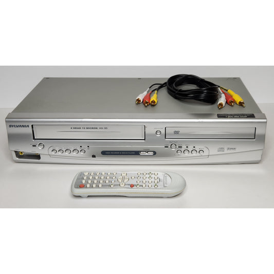 Sylvania SRDD495 VCR/DVD Player Combo