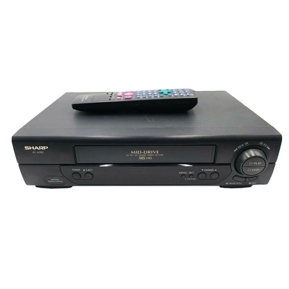 Sharp VC-A382U VCR, 4-Head Mono