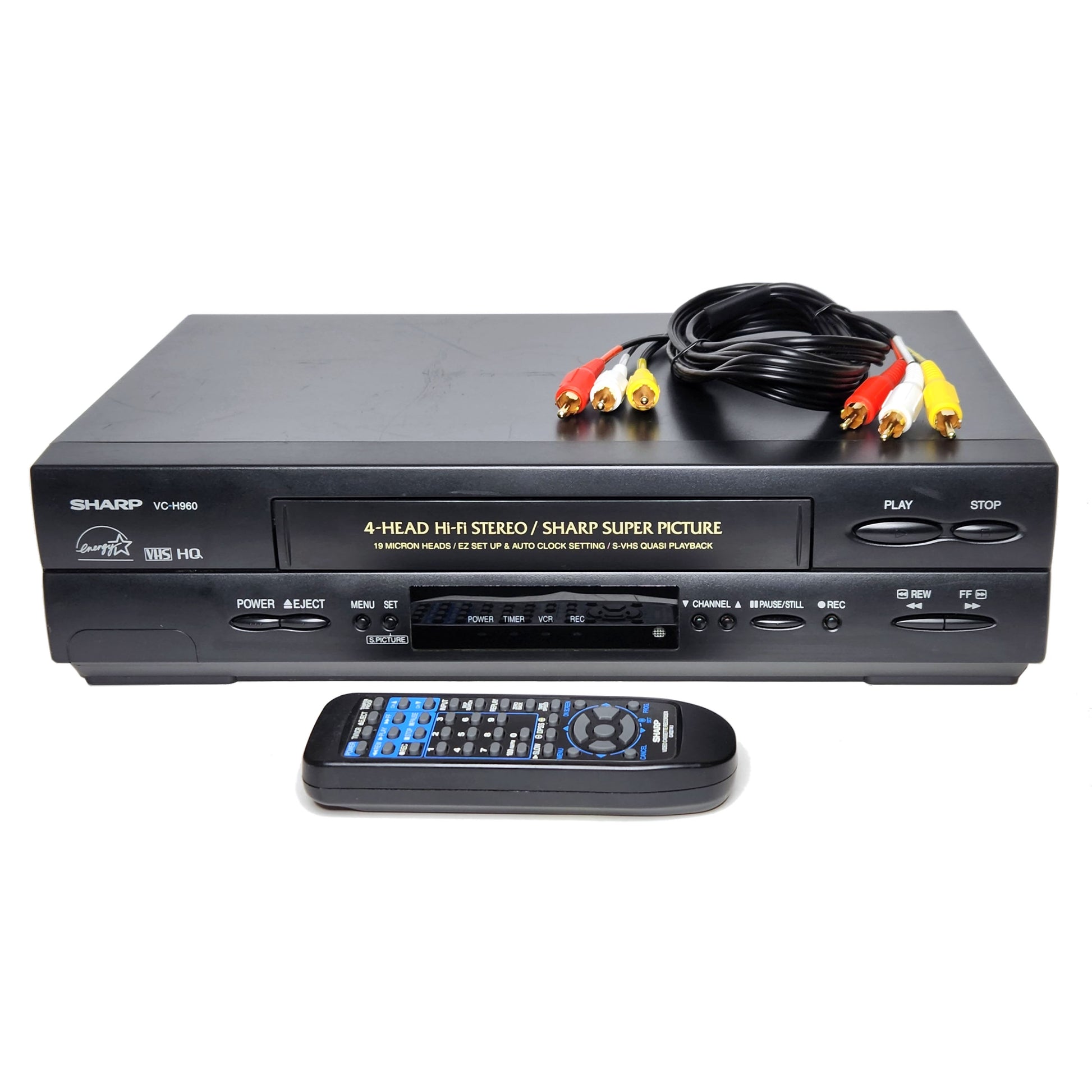 Sharp VC-H960U VCR, 4-Head Hi-Fi Stereo