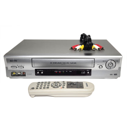 Sanyo VWM-900 VCR, 4-Head Hi-Fi Stereo