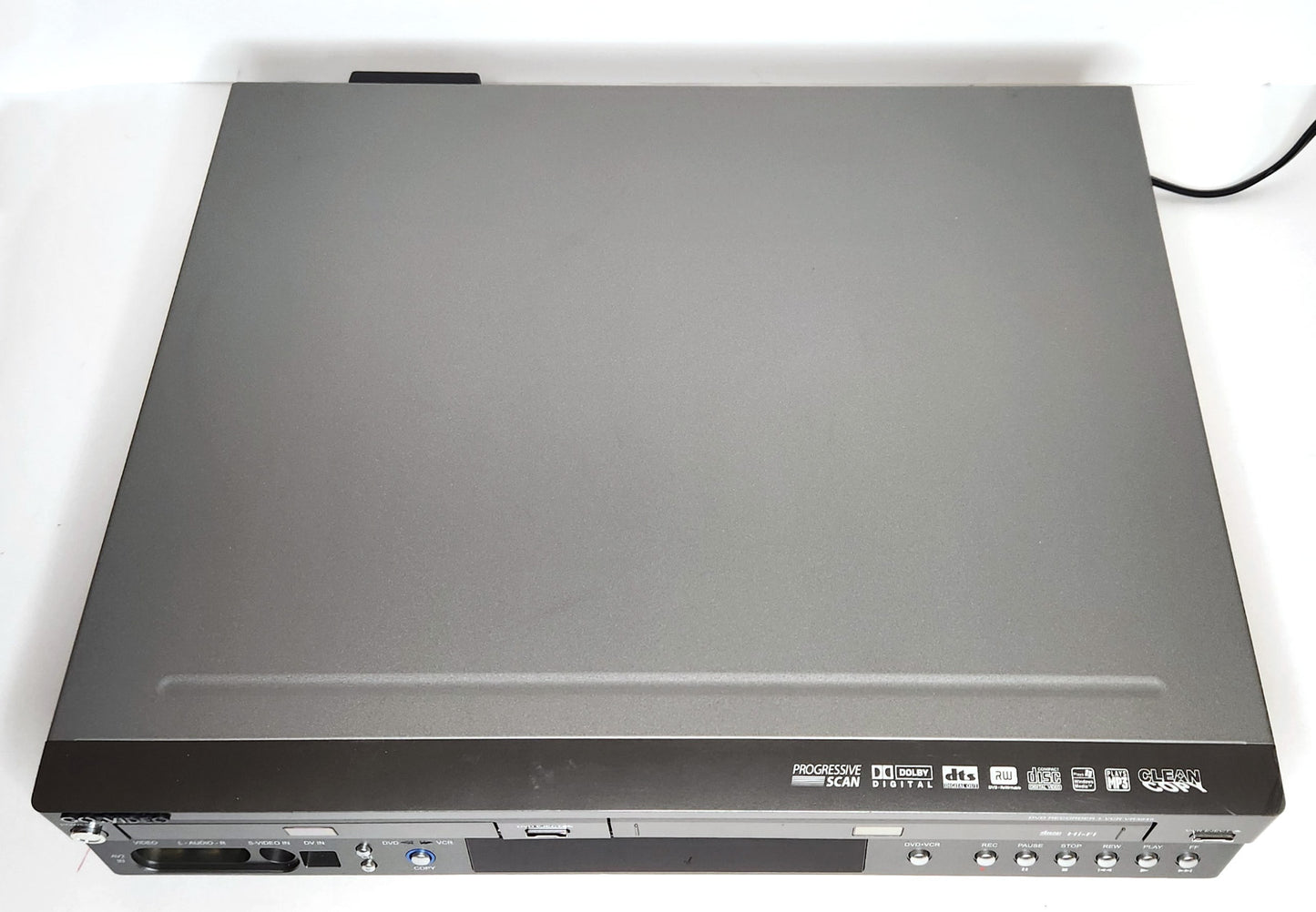GoVideo VR3845 VCR/DVD Recorder Combo - Top