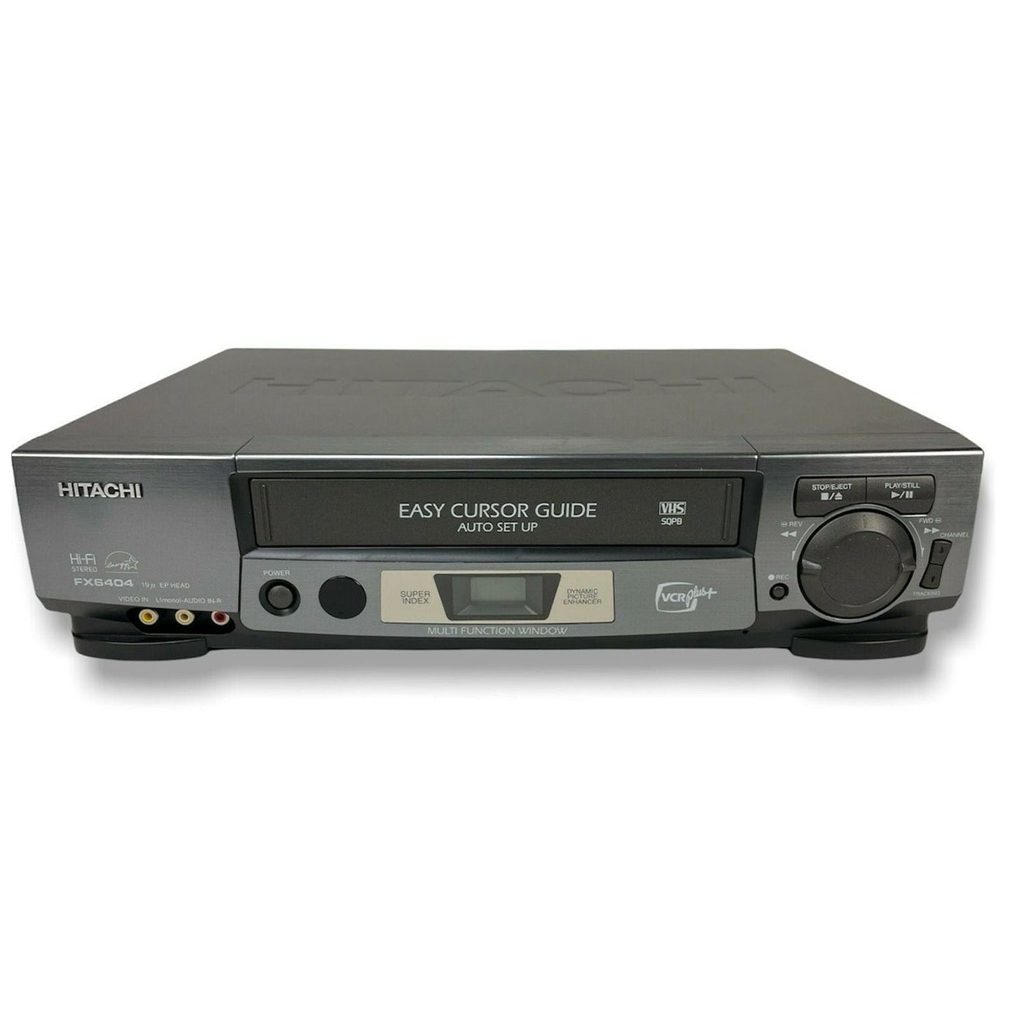 Hitachi VT-FX6404A VCR, 4-Head Hi-Fi Stereo