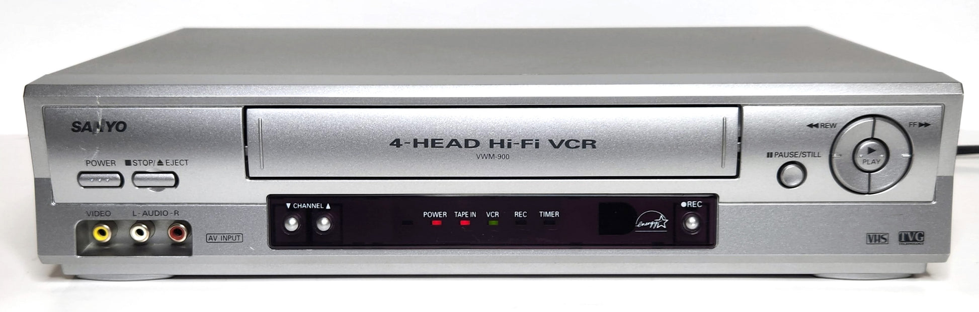 Sanyo VWM-900 VCR, 4-Head Hi-Fi Stereo - Front