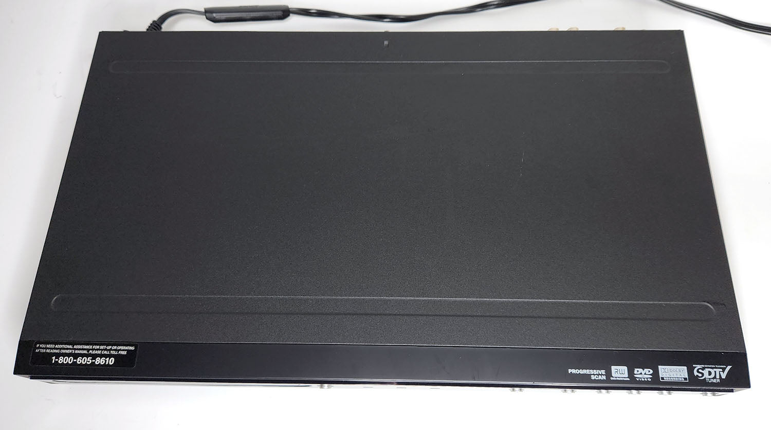 Magnavox ZC352MW8A DVD Recorder with ATSC Tuner - Top
