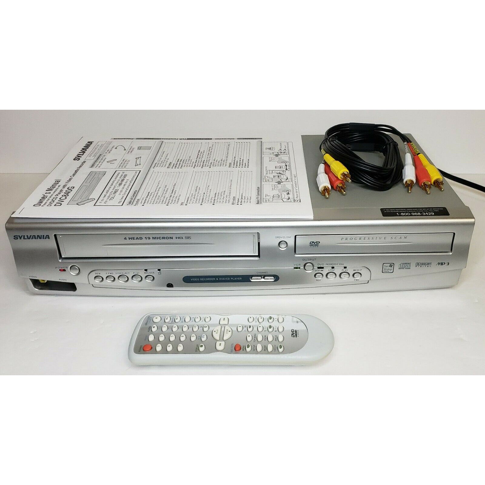 Sylvania DVC840G VCR/DVD Player Combo